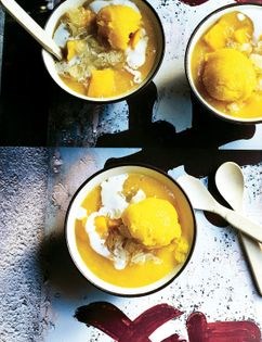 Mango & pomelo sago