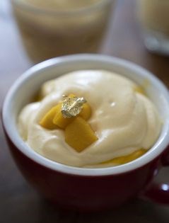 Mango & yuzu tiramisu
