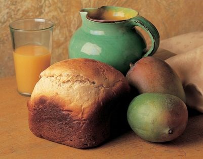 Mango and banana bread