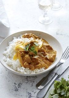Mango and coconut chicken