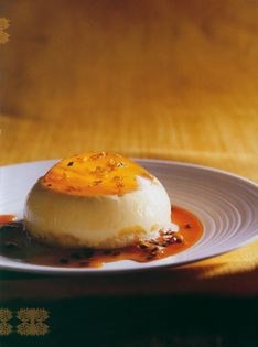 Mango and passionfruit trifle