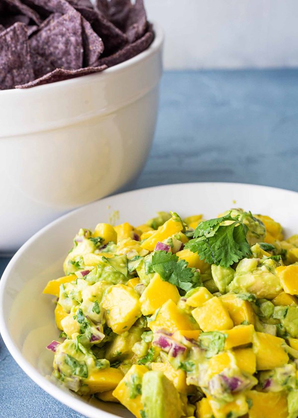 Mango avocado salsa