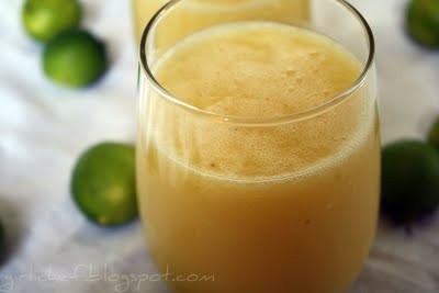 Mango banana daiquiris