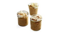 Mango-chai breakfast rice pudding