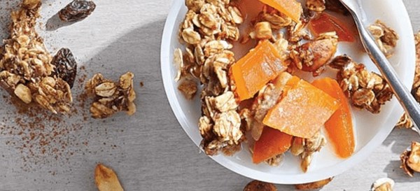 Mango-chai granola