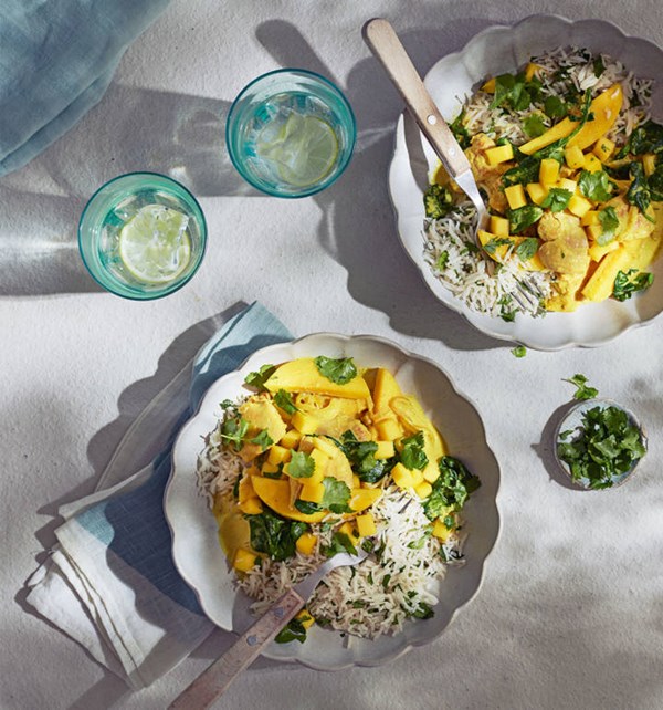 Mango chicken curry