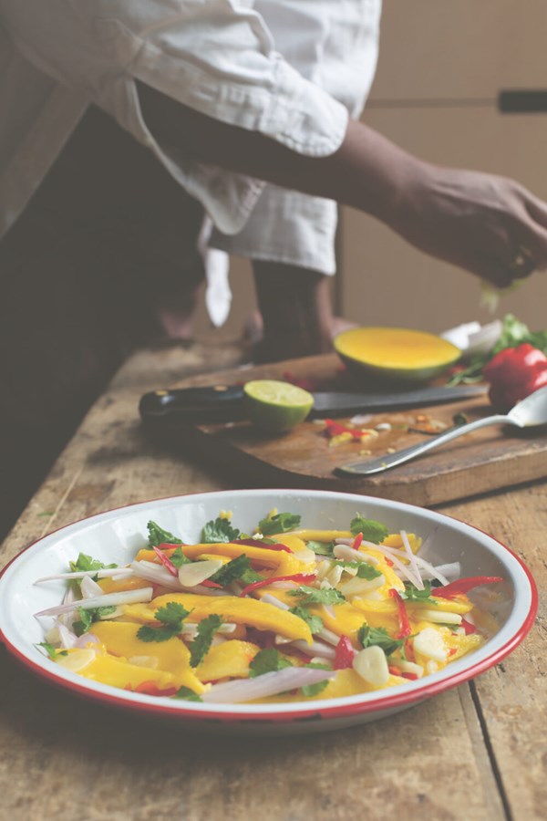 Mango chow