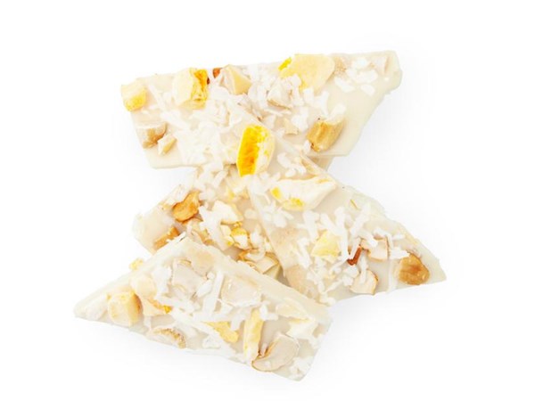 Mango-coconut bark