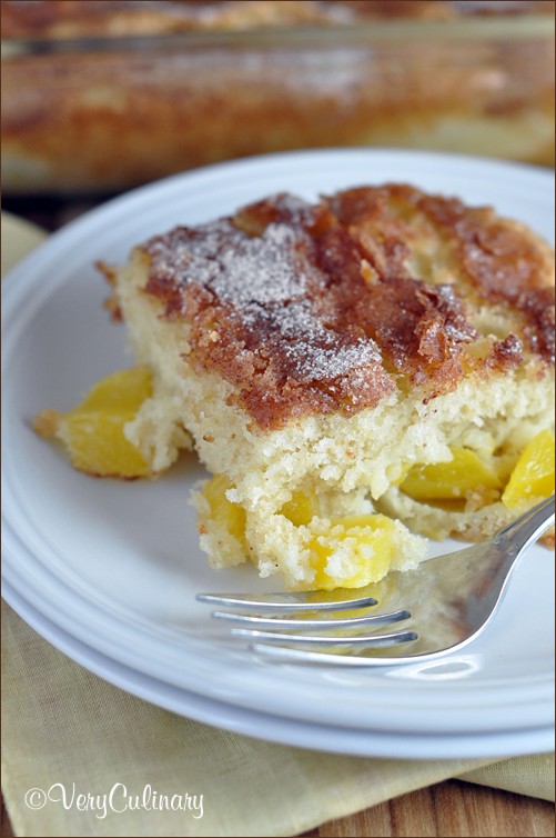 Mango coffee cake