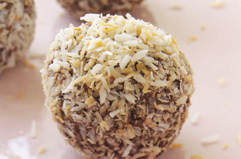 Mango curry truffles