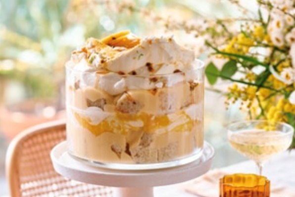 Mango daiquiri trifle