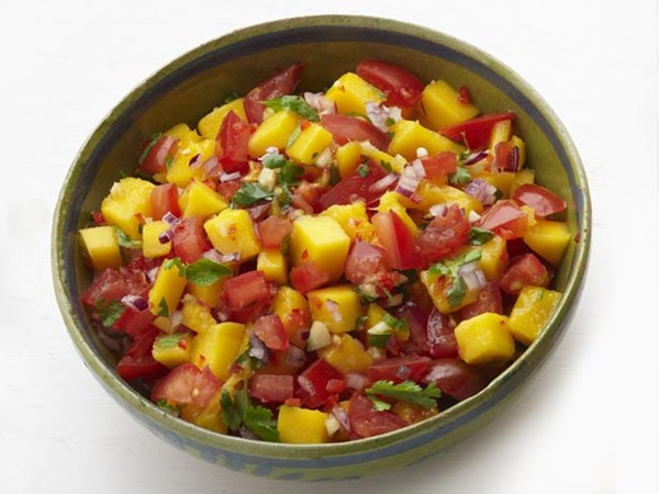 Mango-habanero salsa