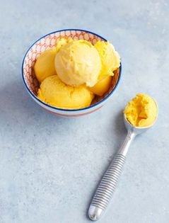 Mango ice cream