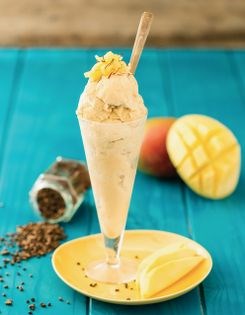 Mango lassi ice cream