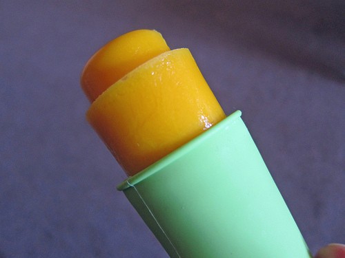Mango lassi ice lollies