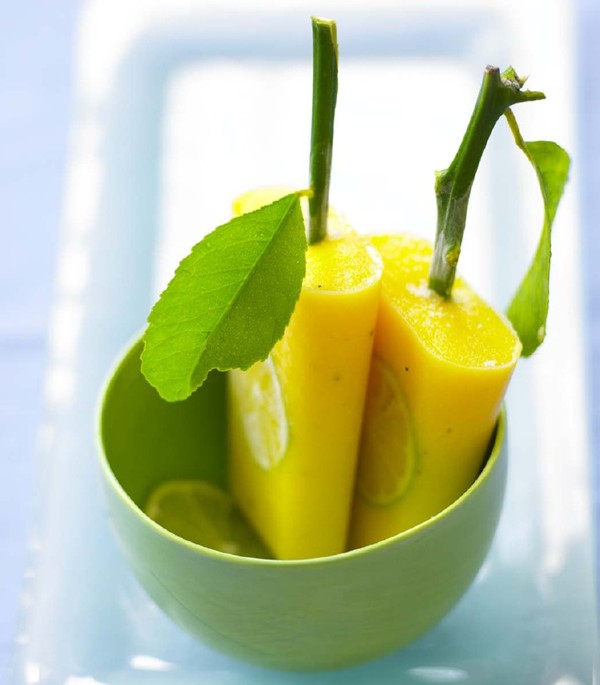 Mango lassi pops