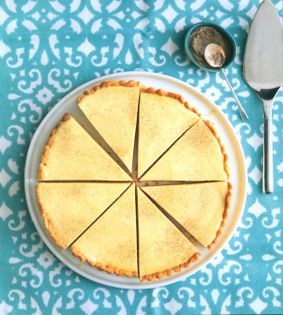 Mango lassi tart