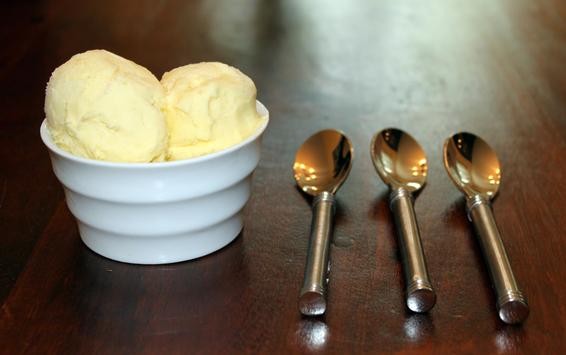 Mango-lime sherbet