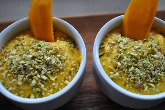 Mango mousse