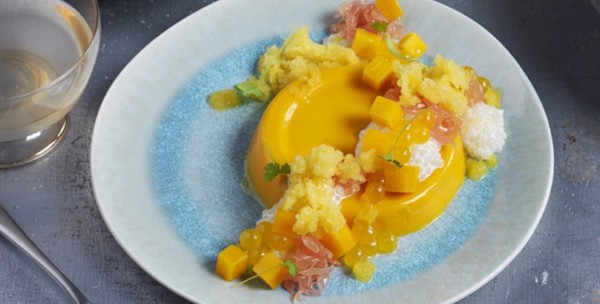 Mango pudding