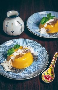 Mango pudding