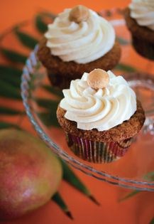 Mango tango cupcakes