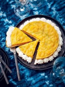 Mango tart