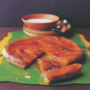 Mango tart