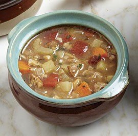 Manhattan clam chowder