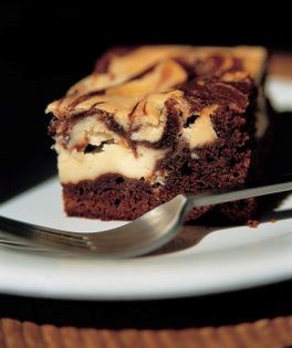 Many swirls brownies