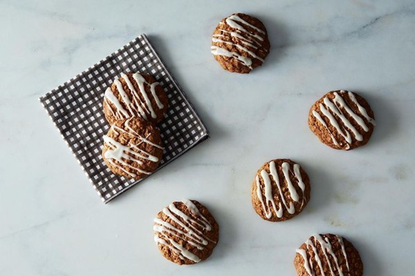 Maple & brown sugar oatmeal cookies