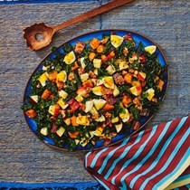 Maple-and-bacon fall chopped salad