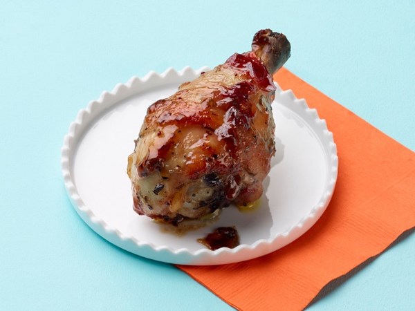 Maple and cranberry drumsticks