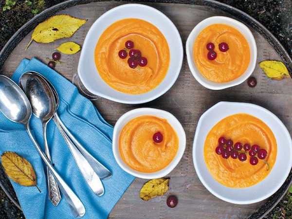 Maple and pumpkin panna cotta