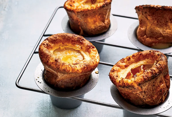 Maple-bacon popovers