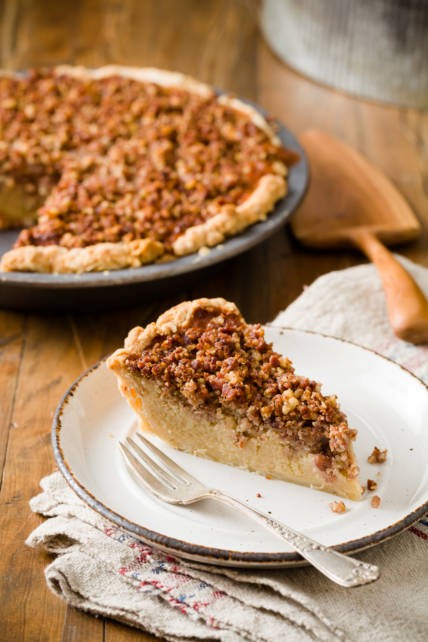Maple bacon potato pie