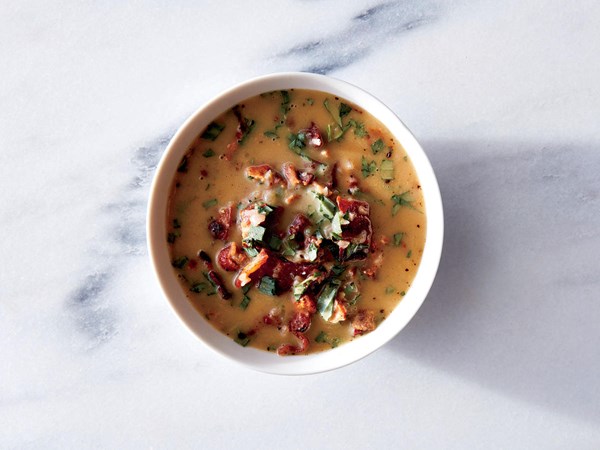 Maple-bacon-tarragon dressing