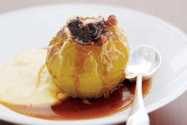 Maple baked apples