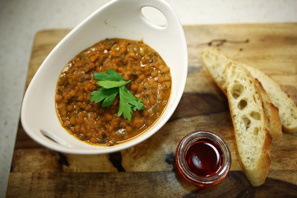 Maple baked beans