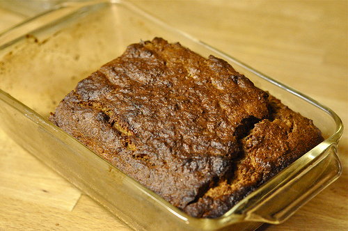 Maple-banana bread