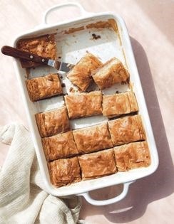 Maple black walnut baklava