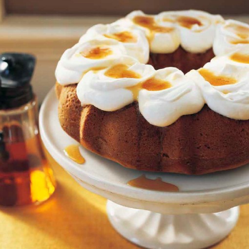 Maple bundt cake