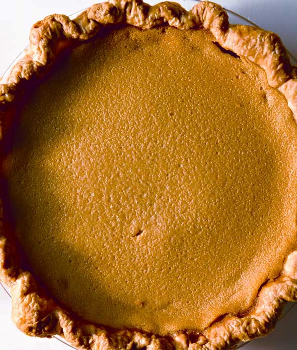 Maple buttermilk pie
