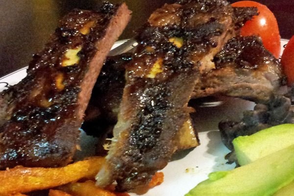 Maple chipotle baby back ribs