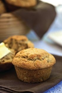 Maple corn muffins