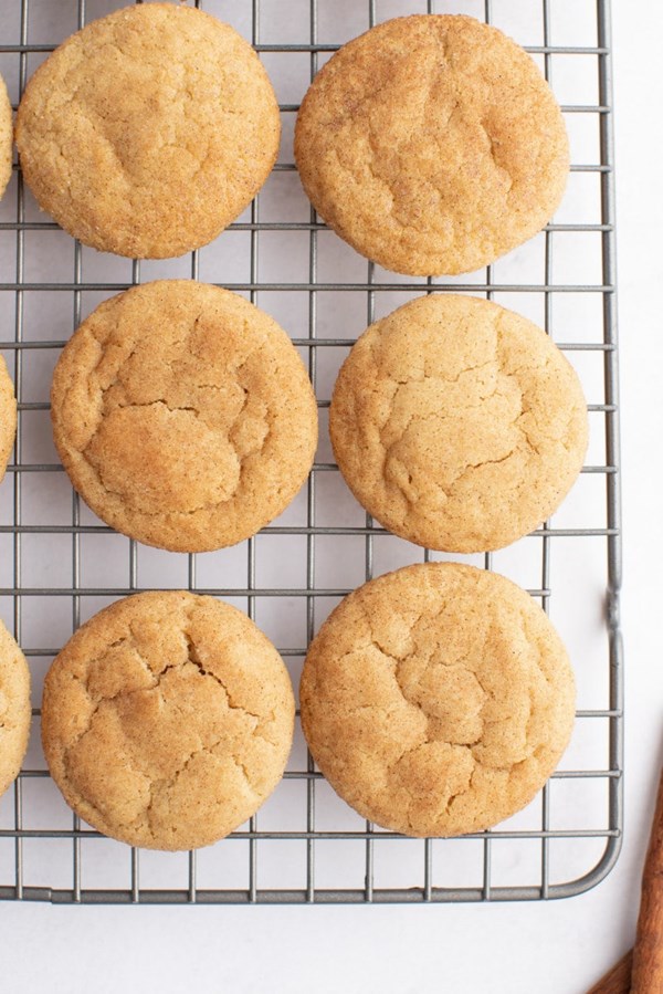 Maple crackletop cookies