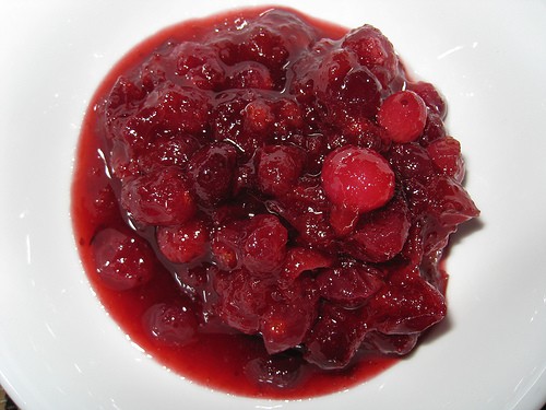 Maple cranberry sauce