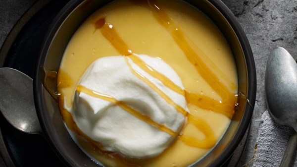 Maple cup pudding