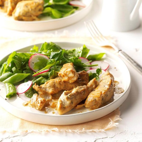 Maple-Dijon chicken 
