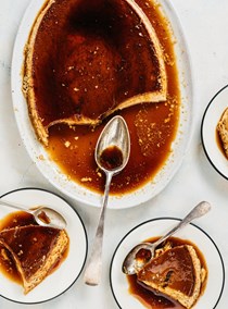 Maple flan